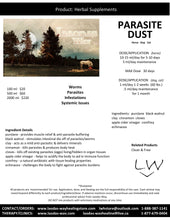 PARASITE DUST