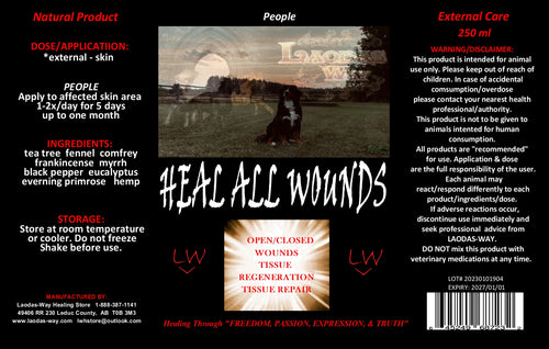 HEAL ALL WOUNDS -