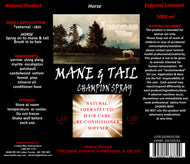 MANE AND TAIL CHAMPION SPRAY