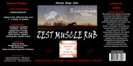 ZEST MUSCLE RUB
