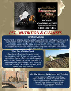 PET Nutrition & Cleanses